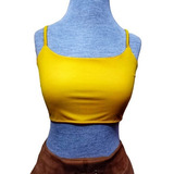 Top Cropped Decote U