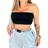 Top Cropped Faixa Tomara