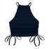 Top Cropped Feminino Alcinha Canelado Primavera/verão