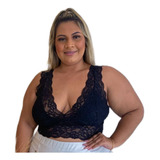 Top Cropped Plus Size