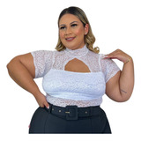 Top Cropped Plus Size