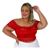 Top Cropped Plus Size
