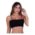 Top Cropped Reto Faixa De Renda Com Alcinha