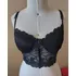 Top Cropped Soutien Renda Rendado Sutiã Chique