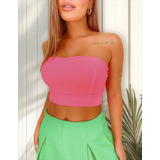 Top Cropped Suplex Lycra