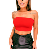 Top Cropped Suplex Lycra