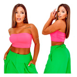 Top Cropped Suplex Lycra