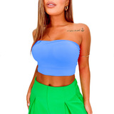 Top Cropped Suplex Lycra