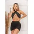 Top Cruzado Feminino Cropped Transpassado Blusa Amarrar