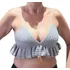 Top Curto Com Babado Em Croche Linha Anne Tam M