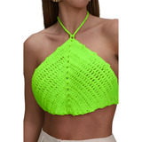 Top De Croche Feminino