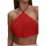 Top De Croche Feminino