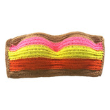 Top Faixa Croche Cropped