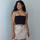 Top Faixa Feminino Cropped