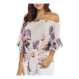 Top Feminino Com Estampa