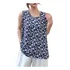 Top Feminino De Tamanho Grande, Elegante E Confortável, Flor
