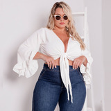 Top Feminino Plus Size