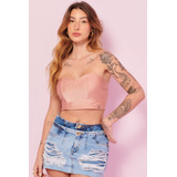 Top Feminino Up Glam