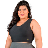 Top Fit Nadador Sustentação Feminino Plus