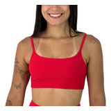 Top Fitness De Lycra Academia Treino E Crossfit Alça Fina
