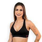 Top Fitness Feminino Costas Nadador Com