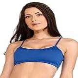 Top Fitness Nadador Sem Bojo Top Alça Fina Nadador Feminino Suplex Liso Academia Ginástica Moda Fitness Dyeu Modas M Azul Royal 
