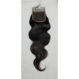 Top Lace Closure Humana Ondulada 50cm Baby Hair