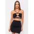 Top Malha Liso Com Recorte Planet Girls Preto
