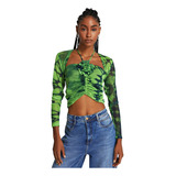 Top Morena Rosa Tomara Que Caia Com Bolero Verde
