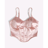 Top Pink Lantejoulas Glamour