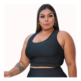 Top Plus Size Moda Feminino Sem