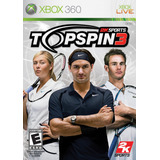 Top Spin 3 Xbox