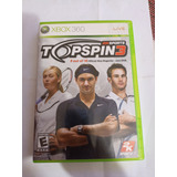 Top Spin 3 Xbox
