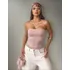 Top Tube Tomara Que Caia Cropped Moda Blogueira