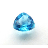 Topázio Natural Trillion Swiss Blue Pedra Preciosa 2835a