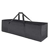 TOPDesign Pacote Com 1 Bolsa De Viagem Extra Grande Com Zíper De 46 Polegadas Para Armazenamento De Equipamentos Esportivos De Acampamento Bolsa De Bagagem Dobrável à Prova D água Com Alças Acolchoadas Cinza 