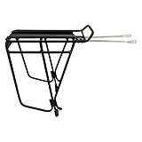 Topeak Super Tourist Tubular Bicycle Trunk Rack DX With Side Bar For Disc Brake Bikes