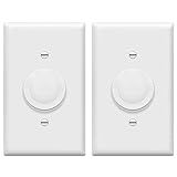 TOPGREENER Interruptor Rotativo Kalide Para Controle De Ventilador De 3 Velocidades Interruptor De Parede De Controle De Ventilador Rotativo Botão De Controle De Ventilador Pólo Único 2 5A Placa