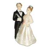 Topo De Bolo Casamento Noivos Noivinhos Cake Rosa Topper 6,5