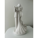 Topo De Bolo De Casamento Porcelana Noivinhos Importado