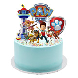 Topo De Bolo De Patrulha Canina