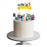 Topo De Bolo Divertidamente 2 Aniversário Parabéns Tag