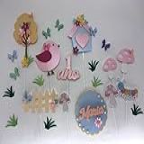 Topo De Bolo Jardim Encantado Flores E Borboletas