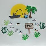 Topo De Bolo Pescador Personalizado