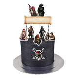 Topo De Bolo Piratas