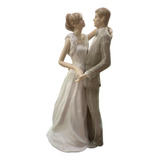 Topo De Bolo Porcelana Noivinhos Casamento Decoração