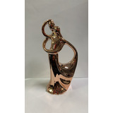 Topo De Bolo Porcelana Rose Gold Noivinhos Casamento
