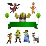 Topo De Bolo Shrek