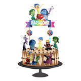 Topo De Bolo Topper De Bolo Aniversário Divertida Mente Full