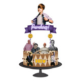 Topo De Bolo Topper De Bolo Aniversário Justin Bieber Full